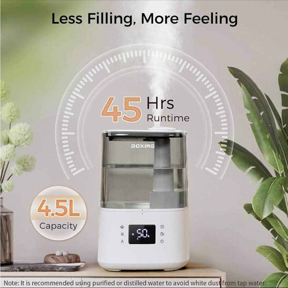 BoxRex Humidifier with Remote and Display - Picture 3 of 6